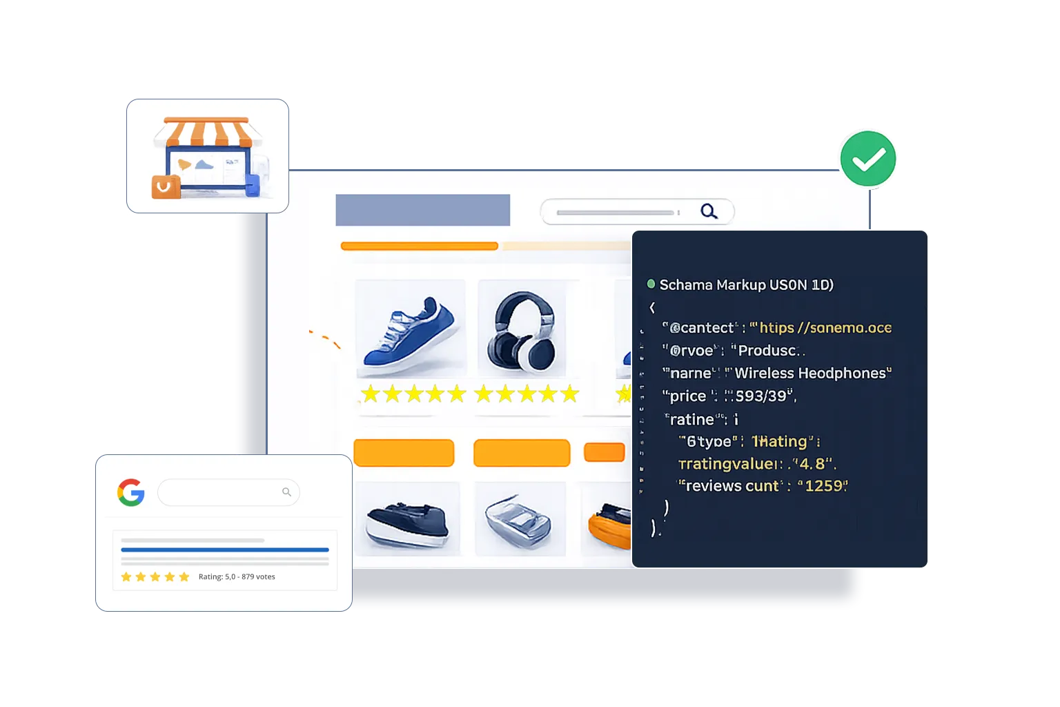 How the Schema Markup (JSON-LD) App Works for Ecommerce