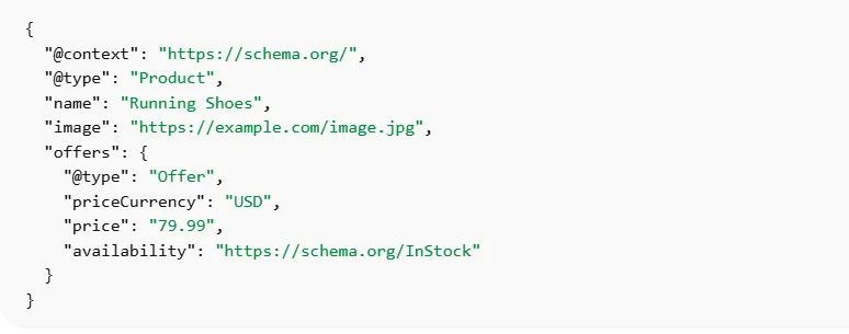 JSON-LD Code Example