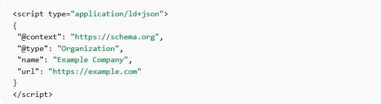 Wix JSON-LD Schema Example
