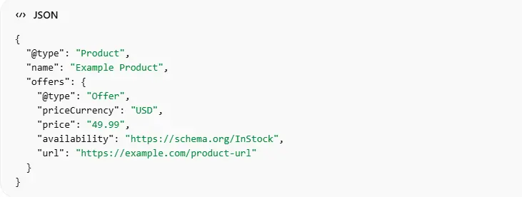 JSON-LD Code Example