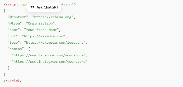 Product Schema JSON-LD Example