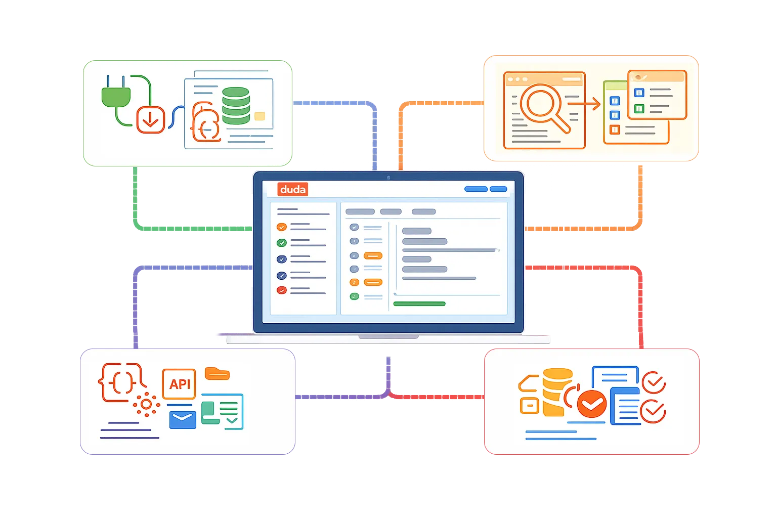 How the JSON Schema App Works for Duda