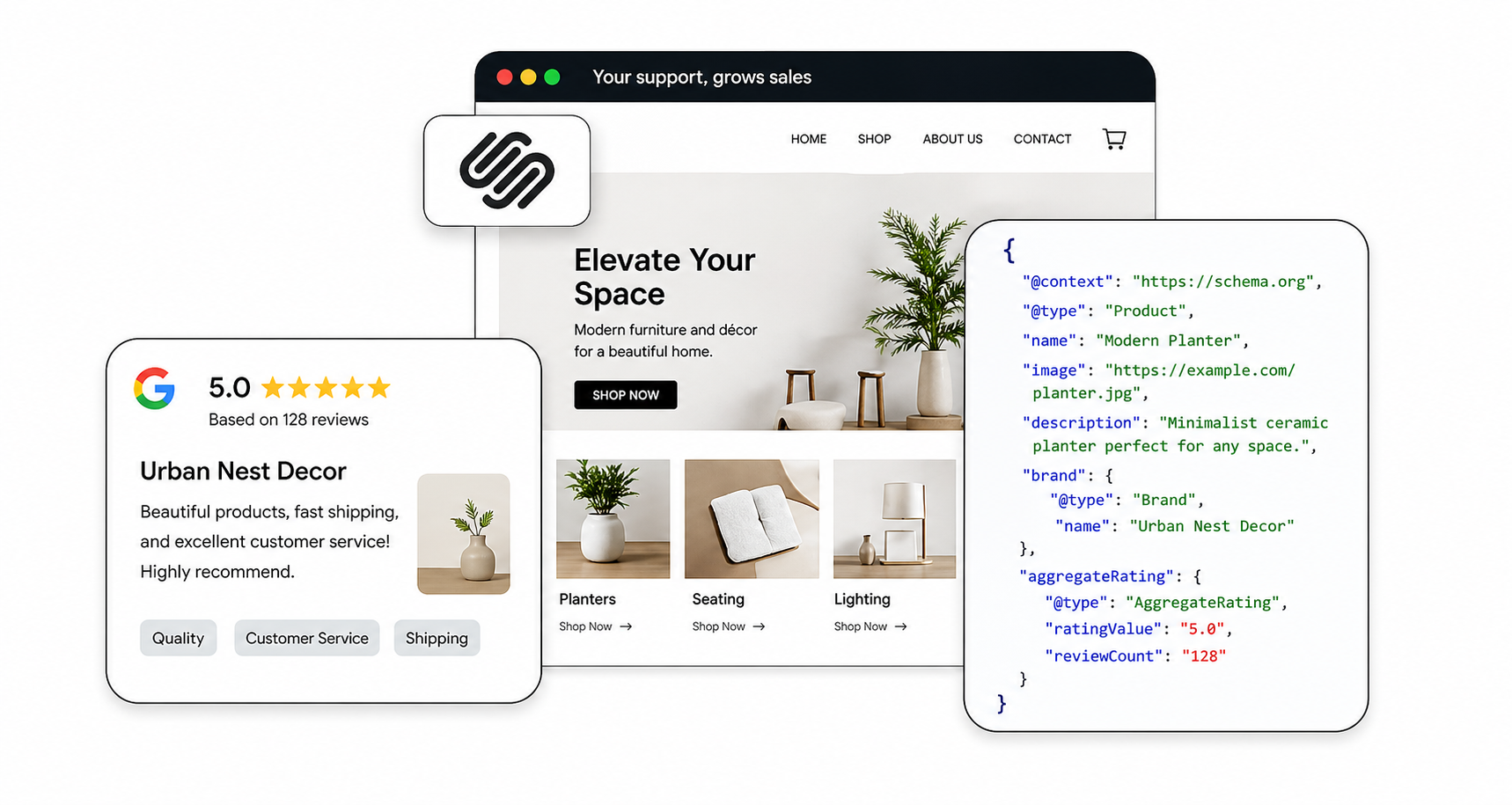 Schema to Boost Squarespace Site Intelligence