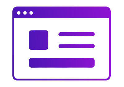 Navigation and header pages