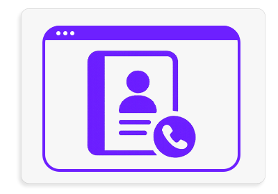 Contact page