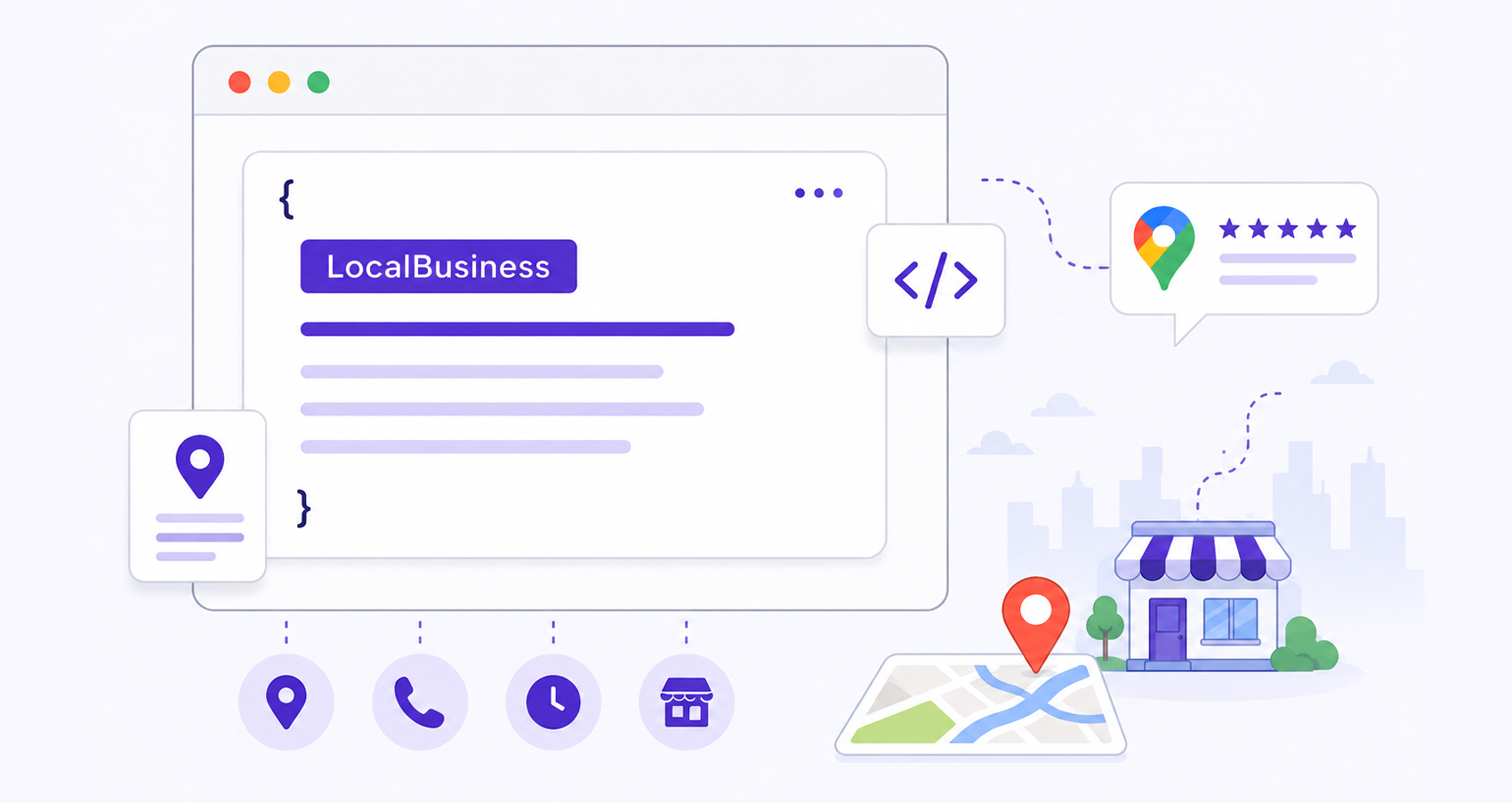 How Local Business Schema Helps You Show Up in Maps