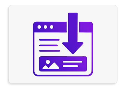 Service landing pages