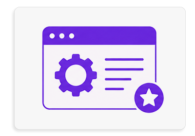 Feature or solution pages