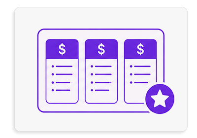 Pricing & subscription pages