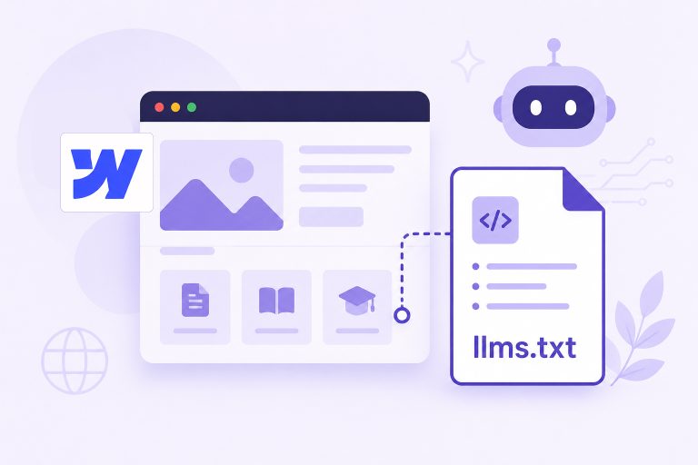 How to Add an llms.txt File to a Webflow Website
