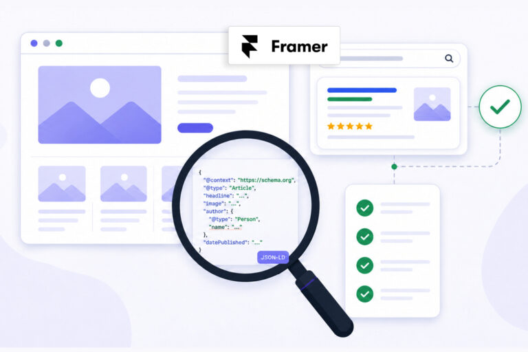 How to Check Framer Schema Markup Complete Validation Guide