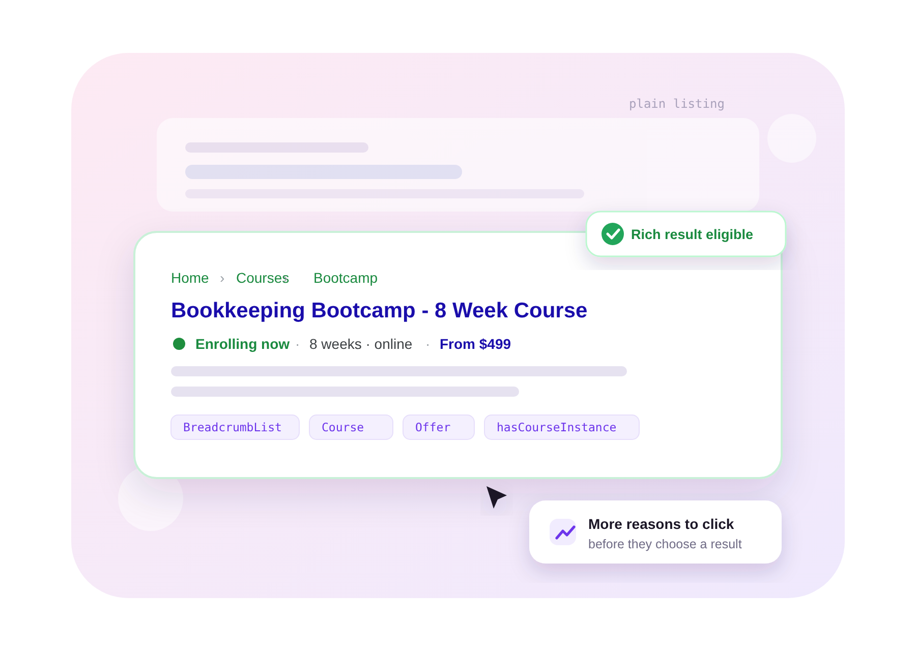 Drive more clicks with rich results
