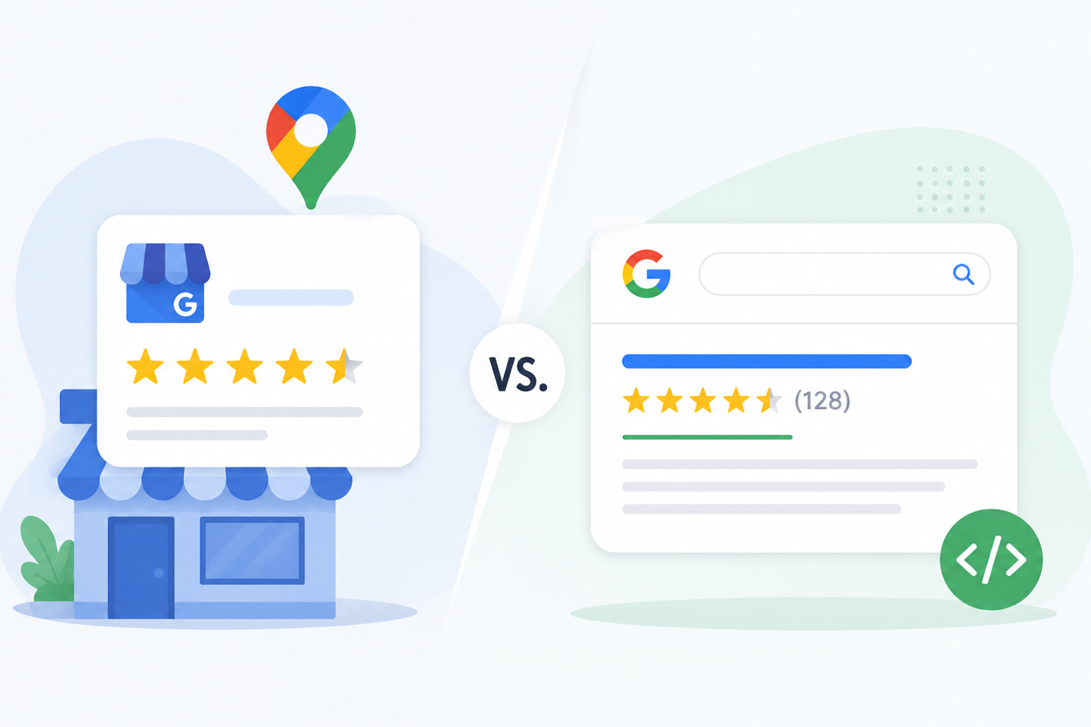 Google Business Profile Stars vs. Review Rich Snippets How They Work