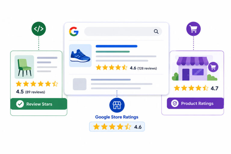 Review Stars vs Google Store Rating vs Seller Ratings Differences and How They Work