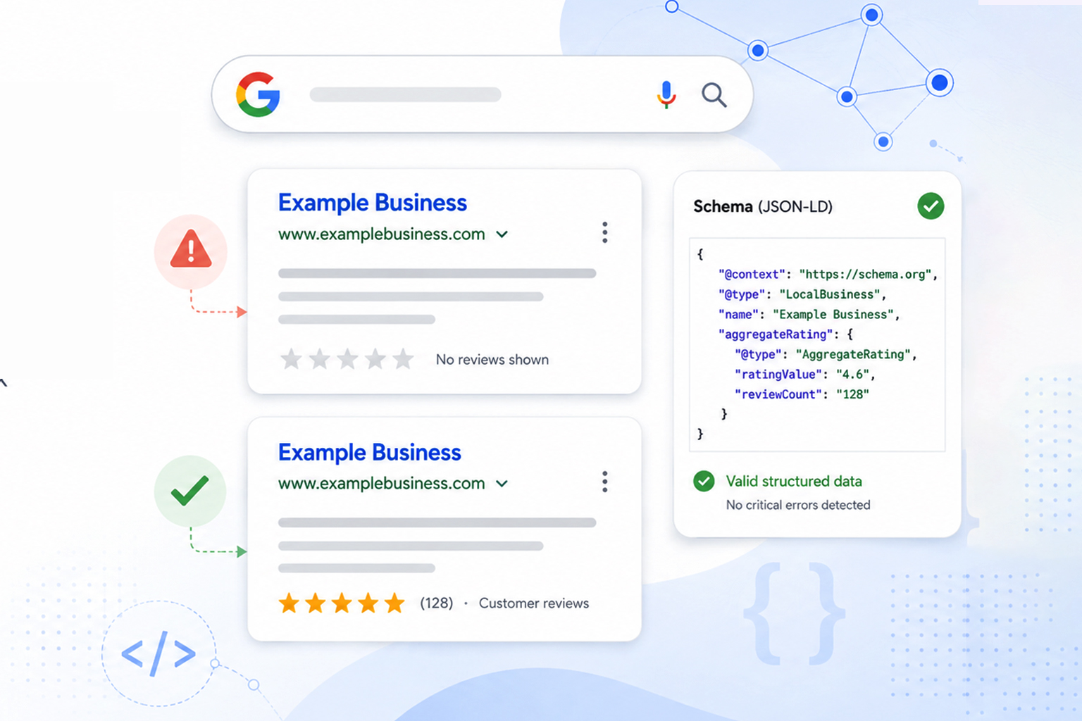 Why Your Google Review Stars Don't Show in Search Results