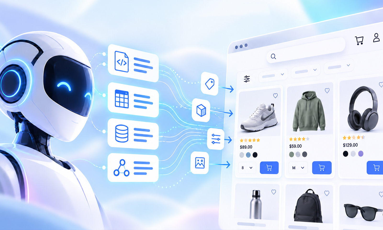 How Do AI Shopping Agents Understand Ecommerce Websites